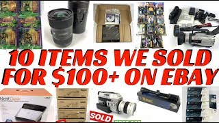 10 eBay Items That Sell For $100+ | ACTUAL Sales Proof