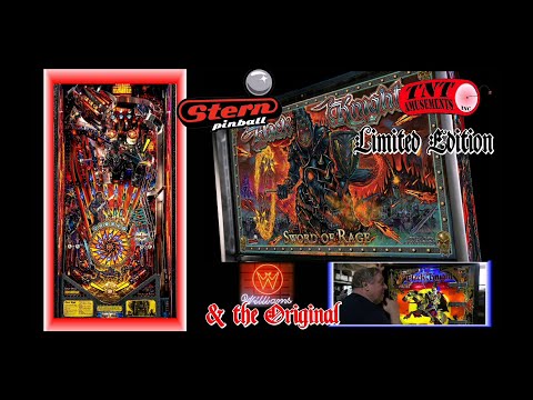 #1619 Stern BLACK KNIGHT 3000 Swords Of Rage LIMITED & original BLACK KNIGHT Pinball!-TNT Amusements