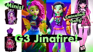🎀💀MONSTER HIGH💀🎀| 2024 NEWS❗️| G3 Jinafire REVEAL, Season 2 TRAILER, G3 Potion Minis & MORE!🔥🍵