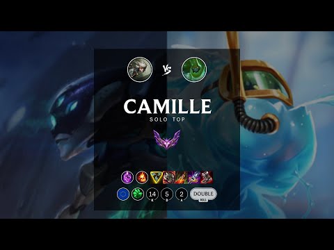 Camille Top vs Zac - EUW Master Patch 12.12