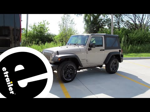 etrailer | How to Install: Blue Ox Base Plate Kit on your 2016 Jeep Wrangler