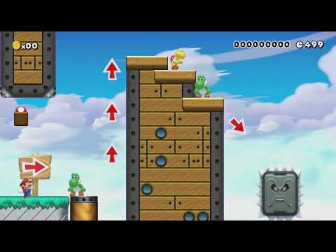 Yoshi will die so we can win!! by SoNoMore - SUPER MARIO MAKER - NO COMMENTARY 1bj