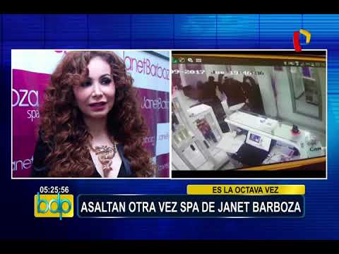 Asaltan spa de Janet Barboza en Villa el Salvador