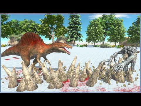 Spinosaurus vs Infernals - Animal Revolt Battle Simulator