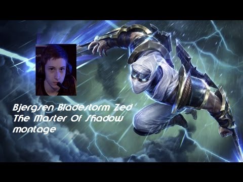 Bjergsen Bladestorm/Shockblade Zed Highlights - The True Master Of Shadow