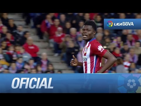 Primeros minutos de Thomas con el Atlético de Madrid en la Liga BBVA 2015/2016