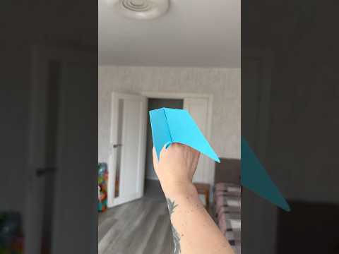 Flew 87 feet… Mom said I couldn’t do anything right #origami #airplane #diy #paperplane