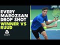EVERY Drop Shot Winner By Fabian Marozsan vs Casper Ruud ? | Shanghai 2023
