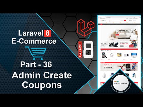 Laravel 8 E Commerce Admin Create Coupons