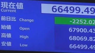 日経平均が一時2500円超急落…市場に何が起きた？📉😱#日経平均 #株価暴落 #東京株式市場 #AI #半導体 #日本経済 #投資 #株式市場 #経済ニュース #最新ニュース