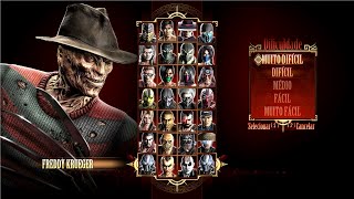 Mortal Kombat 9 - Freddy Krueger - Expert Arcade Ladder (No Losses) Gameplay @ (1080p) - 60ᶠᵖˢ ✔