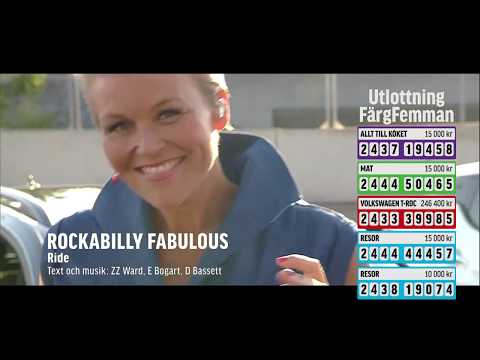 Rockabilly Fabulous - Ride - Live BingoLotto14/6 2020