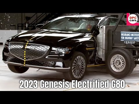 2023年ジェネシス電動セダンG80安全性テスト動画