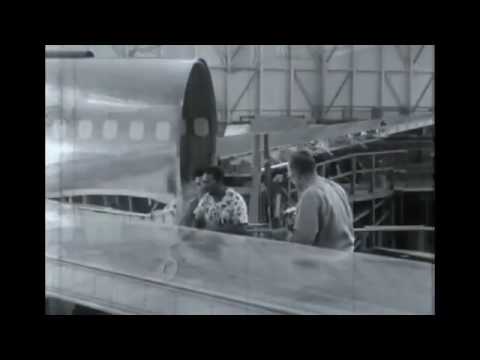 Convair CV 880 Jetliners Under Construction   1959