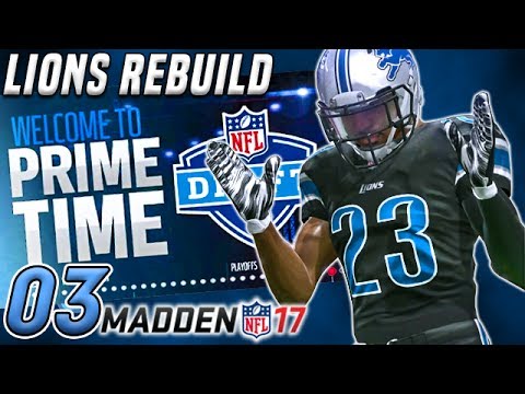 YEAR 1 FULL OFFSEASON | EXCITING DRAFT! - Madden 17 Lions Rebuild Franchise Ep.3