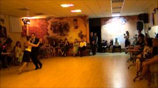 Paola Tacchetti y José Luis Ferraro. Vladivostok, Rusia.