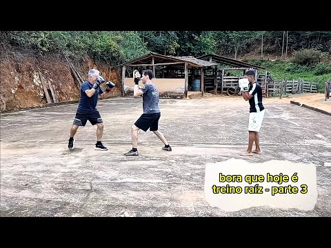 Treino raíz de Kickboxing em São Miguel - MG parte 3
