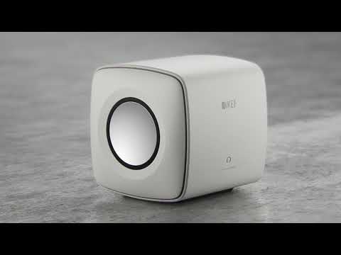 KEF KC62 サブウーファー ホワイト KEFの新型サブウーファー「KC62」は、小型サイズで迫力の低音を