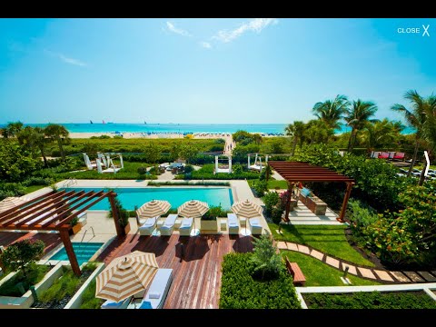 Oceanfront 4 Bedroom at Ocean House - 125 Ocean Drive #301, Miami Beach Luxury Condo
