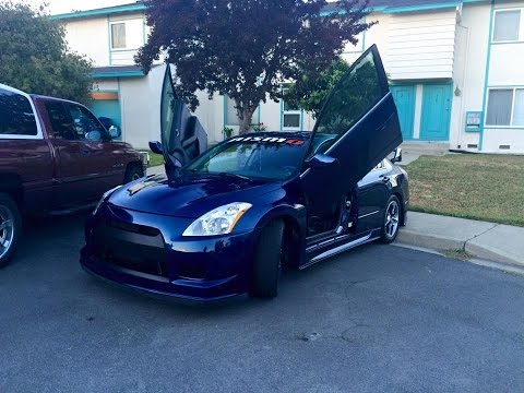 GTR Altima 2012 kit deep blue pearl paint job