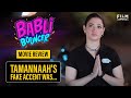 Babli Bouncer Review Tamannaah Madhur Bhandarkar Aritrasgyan JioHotstar FC