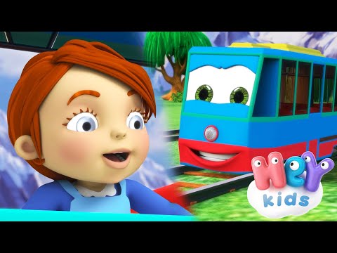 O Trem de Ferro 🚂 Musica infantil - Desenho de trem | HeyKids