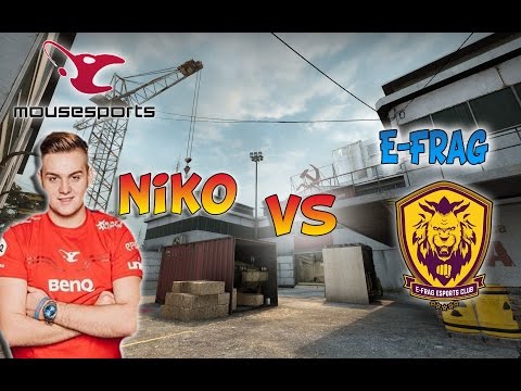 CS:GO - Mousesports Niko Ace vs E-Frag
