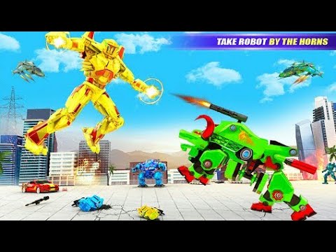 Bull Robot Car Transforming Game |latest 2021 Bull Robot Games | Chari Games