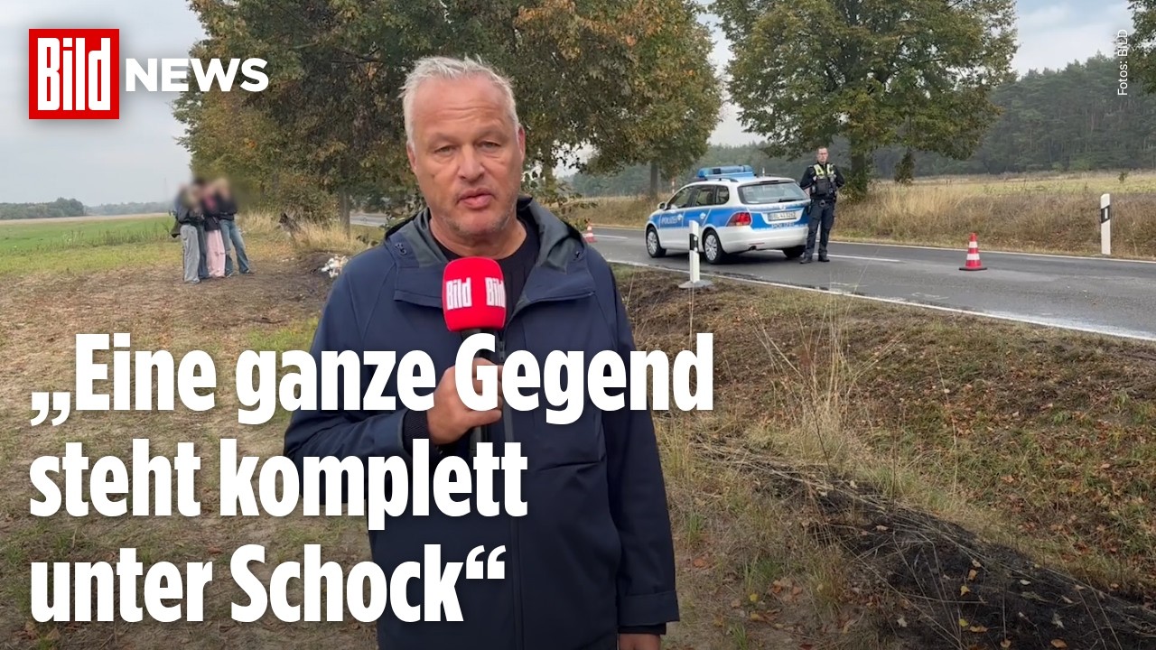 BIESENTHAL: Geplante McDonald's-Fahrt endet in tödlicher Katastrophe | Reporter vor Ort