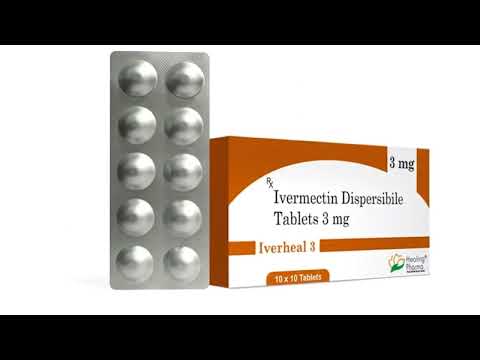 Iverheal 3 Ivermectin 3mg Tablets