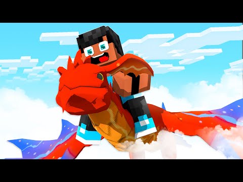 DRAGÃO HIBRIDO NASCEU NO MINECRAFT - REINO DOS DRAGÕES #55