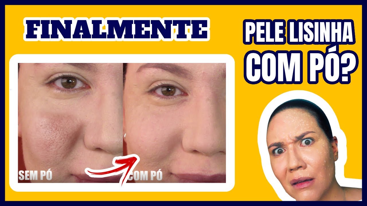 Qual o MELHOR PÓ para quem tem POROS DILATADOS e PELE OLEOSA [os pós baratinhos mais famosos]