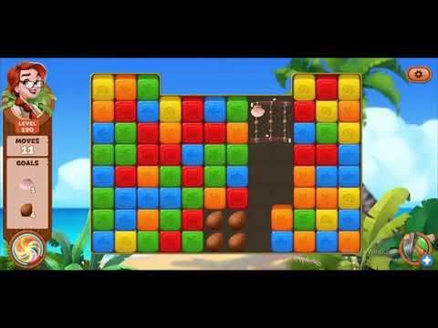 Lost Island Blast Adventure Level 190