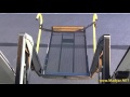 Ricon S Series Classic Wheelchair Lift Operation Inside View