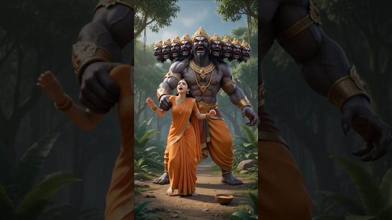 सीता हरण 🔥🔥🔥 #shorts  #youtubeshorts  #mythology #devotional  #bhakti