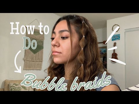 ✰How to do bubble braids | easy hairstyle✰