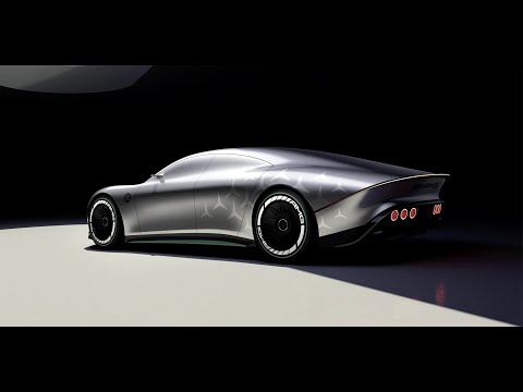 メルセデス VISION AMG 動画で見るみるメルセデスの電気自動車のコンセプトカー