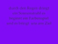Digimon Tamers Regenbogen - Lyrics 