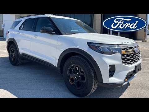 2026 Ford Explorer Tremor 4WD in White for sale at Boyer Ford Lincoln (Bobcaygeon) Ltd. in Kawartha Lakes, ON