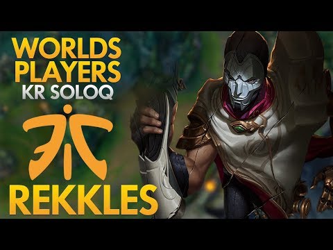 FNATIC REKKLES - Jhin Bot Lane