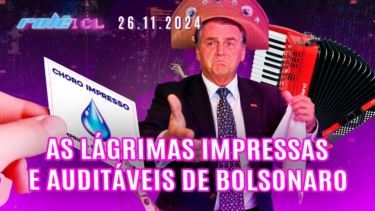 ROLÊ ICL - 26/11/24 - PRENDAM A SANFONA DO GILSON, MAIS UMA DA JOJO E TRUMP CONTRA OS TRANS