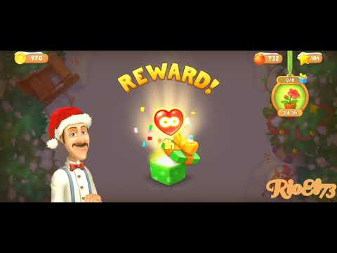 Mod Gardenscapes no Booster level 4000 & 4001 Gameplay