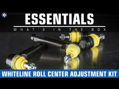 Whiteline Roll Center Adjustment Kit - Subaru - What's In The Box?