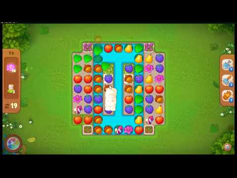 Gardenscapes Level 73 No Booster 🌲 l MiniGames