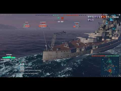 World of Warships 0.6.4.0: Nagato Battle 01