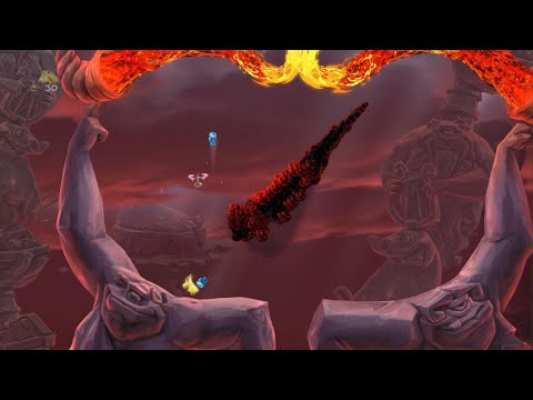 Rayman Legends (PS4) Replay (HD) Part 91: A Cloud of Darkness (Revenge Run) Finale