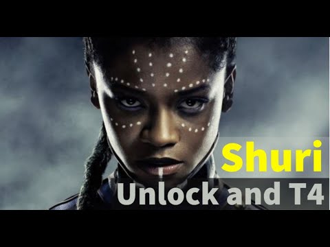 Shuri 5 Stars - Legendary Unlock and T4 Guide - Marvel Strike Force - Free to Play