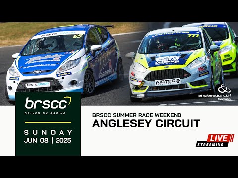 BRSCC LIVE | SUMMER RACE WEEKEND @ ANGLESEY | 7/8 JUNE 2025 | SUNDAY STREAM