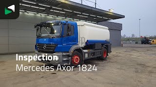 Camion de carburant Mercedes-Benz Axor 1824 4X2 14.000 liter Diesel tank 3 compartments Manual Eur | Image 4 - Autoline