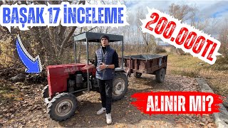 200.000TL BAŞAK 17 BAHÇE TRAKTÖRÜ İNCELEME!!